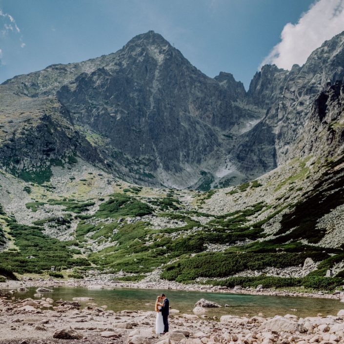 SVadobné foto skalnaté plesá vysoké tatry