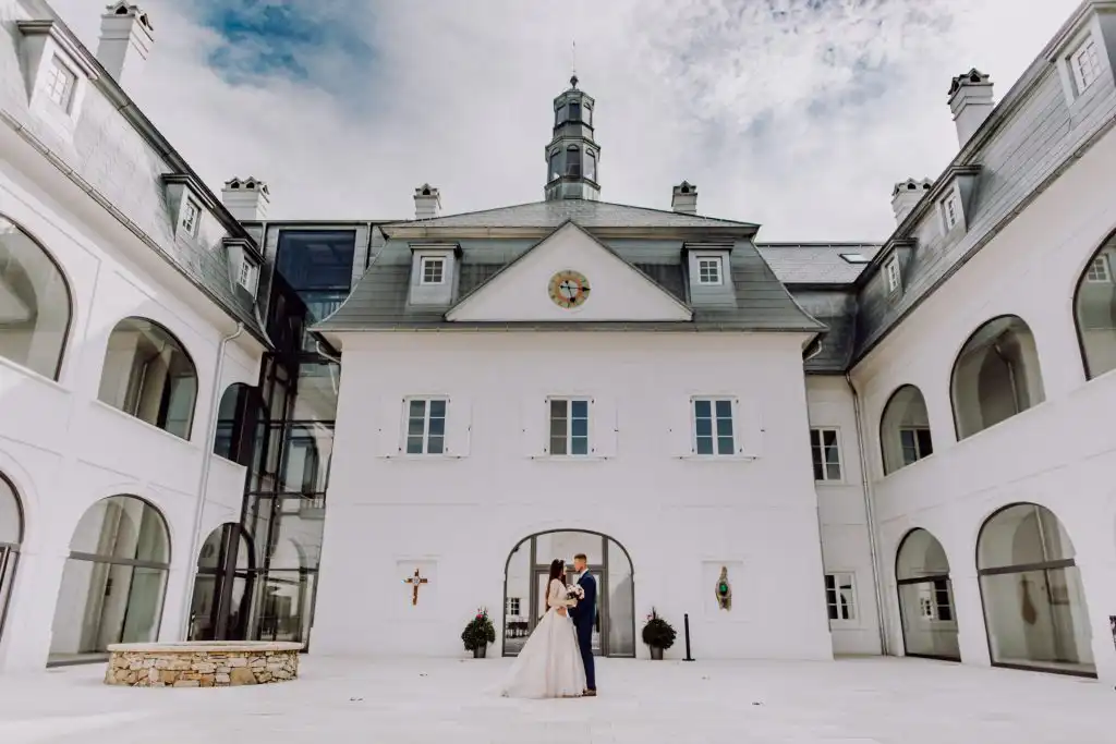 Château Gbeľany svadobná fotografia Žilina