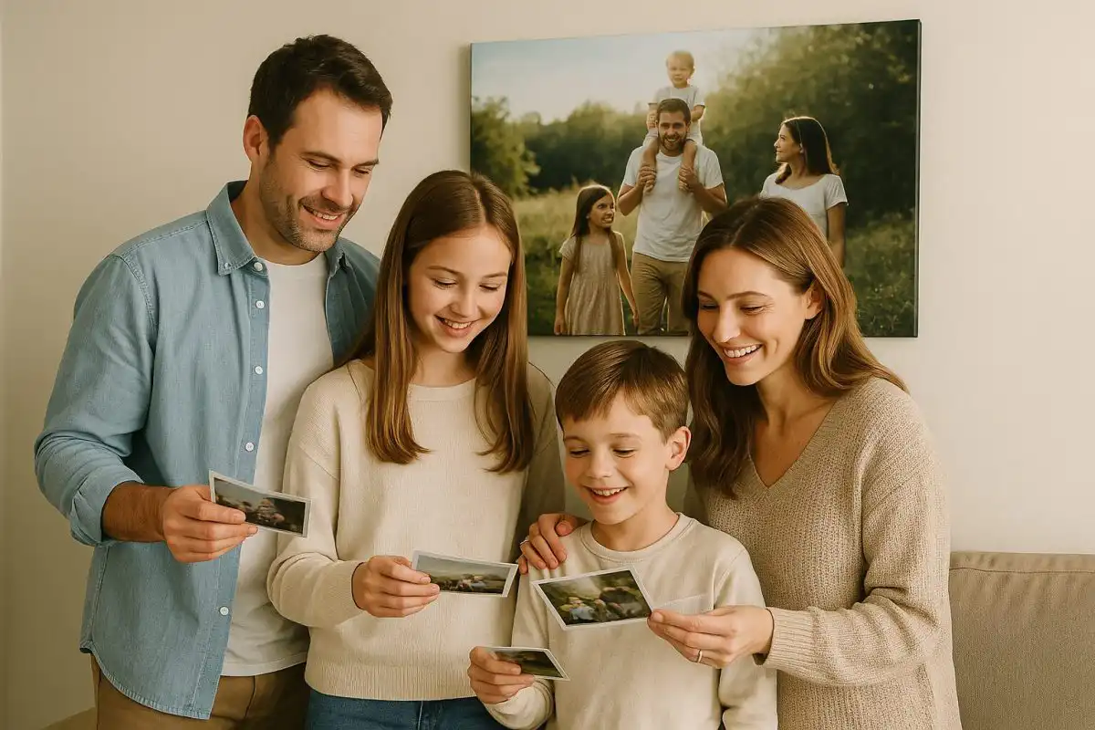 Obraz z fotky na plátno: ako premeniť rodinné momenty na nadčasovú dekoráciu