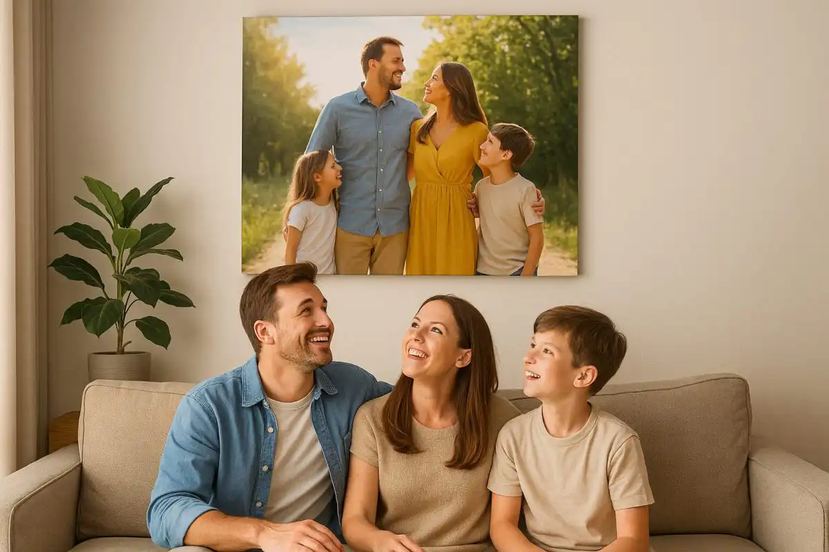 Tlač fotografií a foto na plátno – ako premeniť svoje zábery na dekoráciu