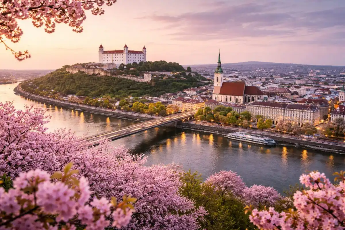 Fotografovanie Bratislavy v zime: Sneh, minimalizmus a čisté mestské kompozície
