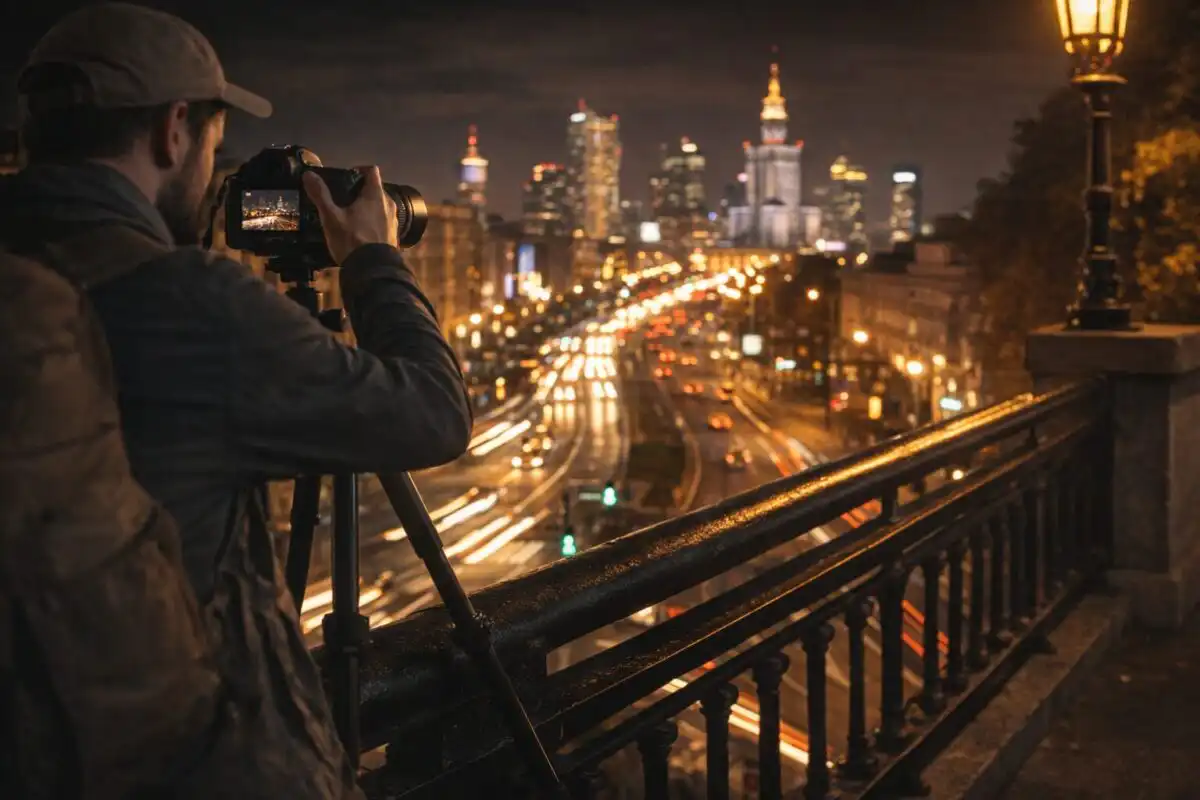 Nočné fotenie: nastavenia, statív a tipy na ostré zábery bez šumu