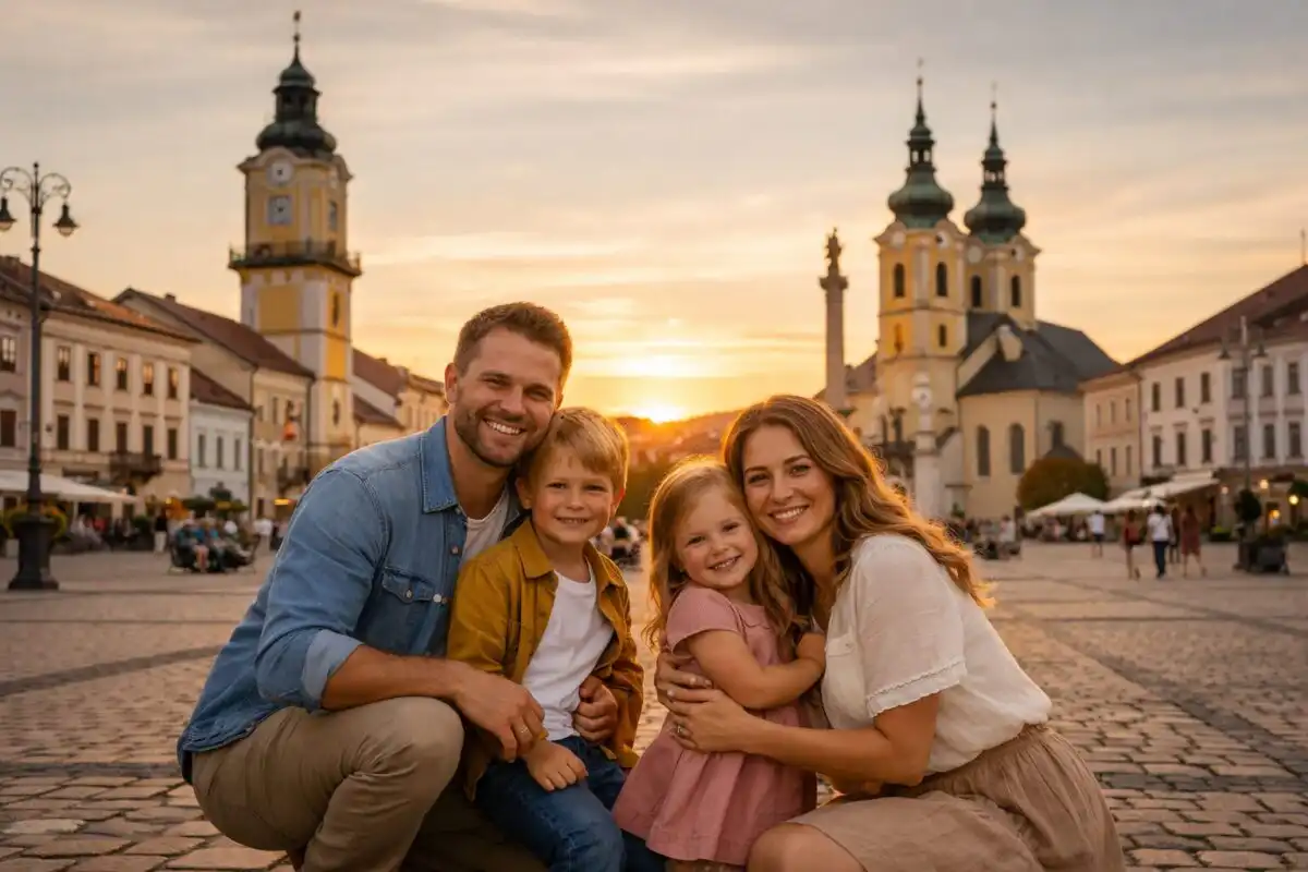 Fotografovanie v Banskej Bystrici – kompletný sprievodca pre rodiny, portréty a mestské fotky