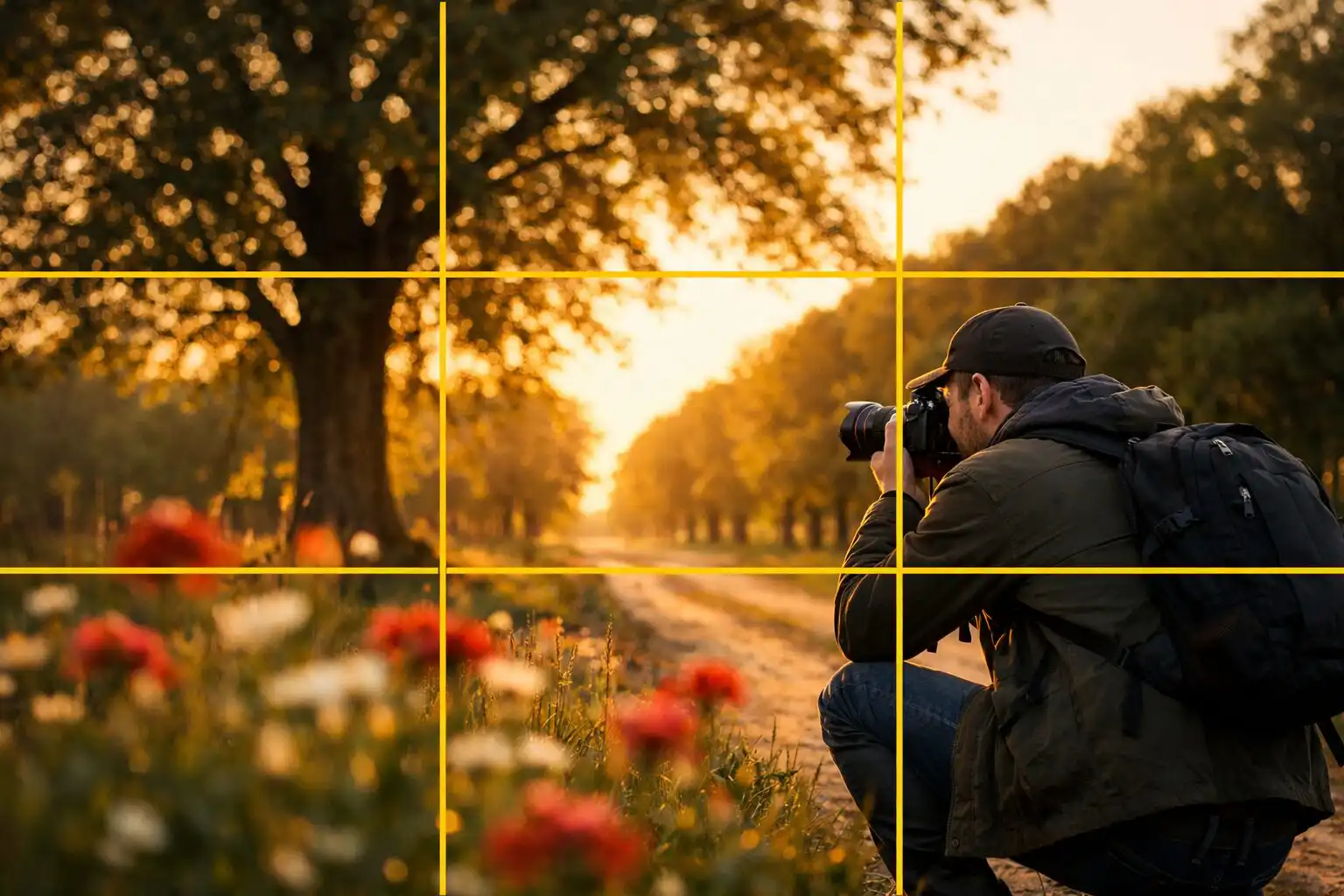 Pravidlo tretín vo fotografii