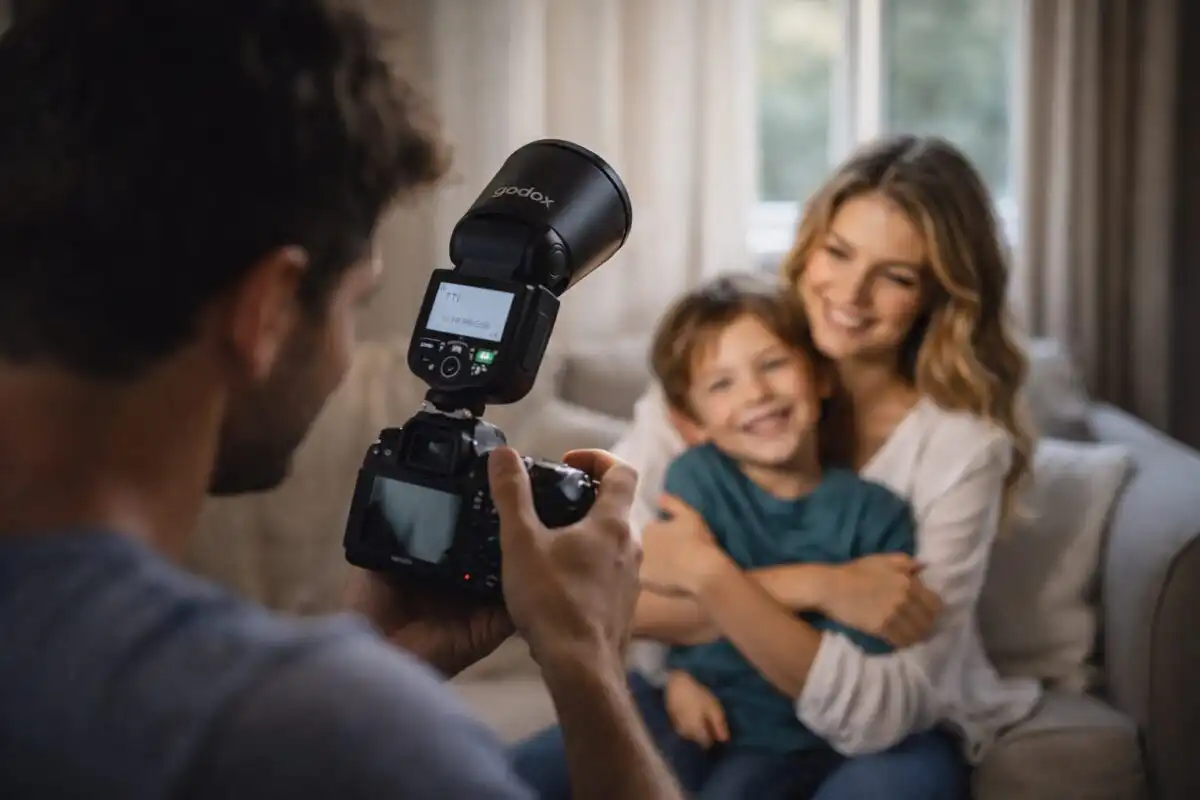 Godox V1 recenzia – moja skúsenosť s okrúhlym systémovým bleskom na portréty, svadby aj kreatívne fotenie