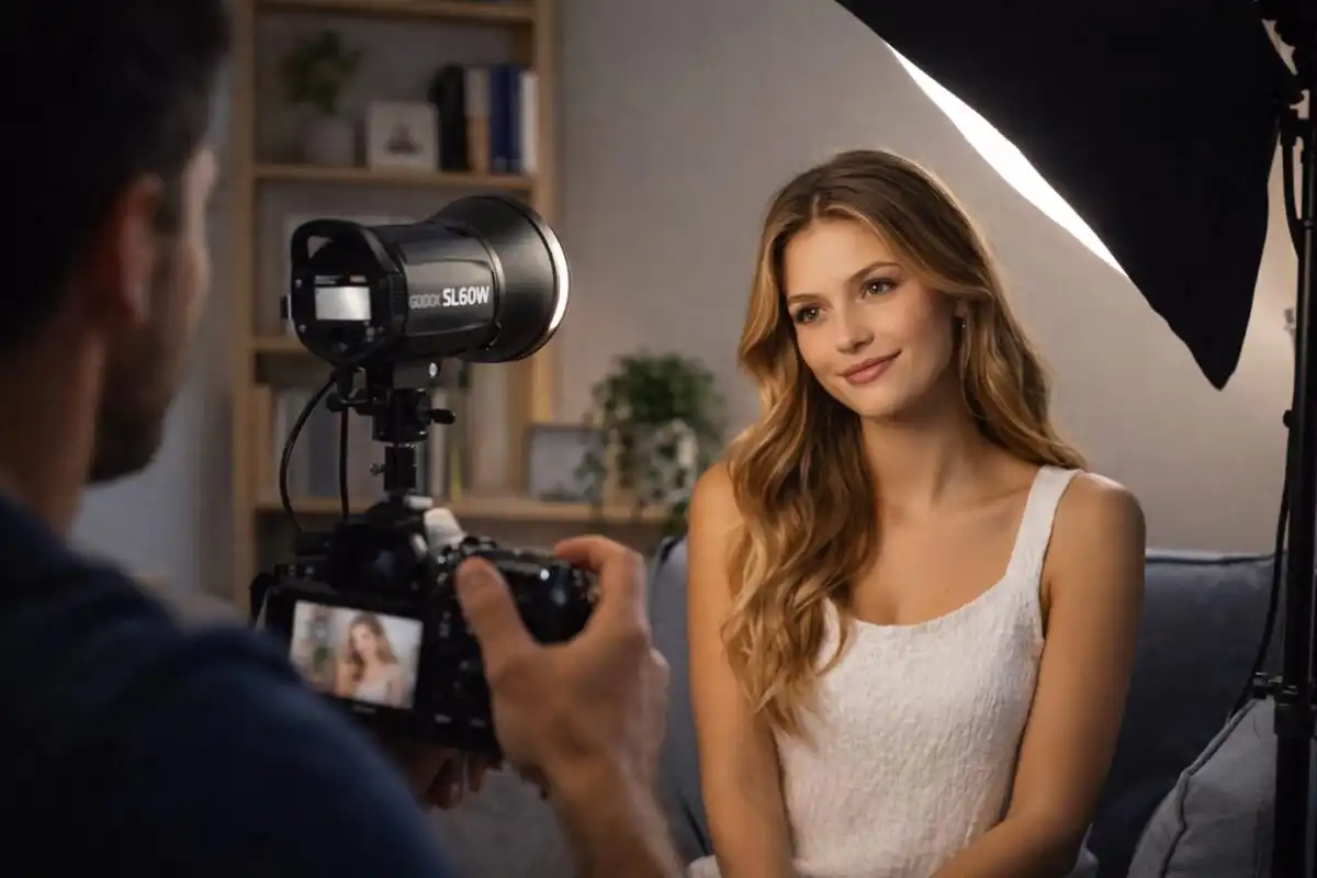 Godox SL60W recenzia – moja skúsenosť so štúdiovým LED svetlom na portréty, produktové fotenie aj video