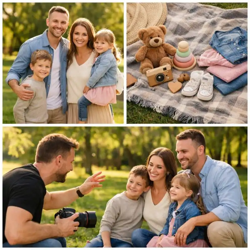 Ako sa pripraviť na rodinné fotenie – kompletný checklist pre pokojné a úspešné fotenie