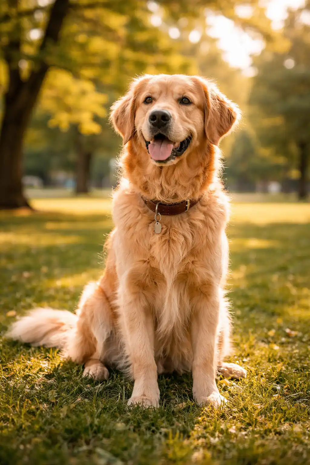 fotografovanie psa v prirodzenom svetle v parku