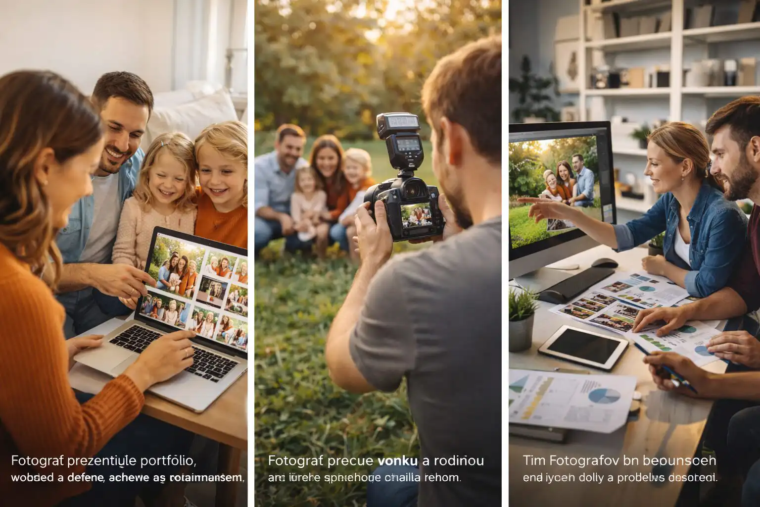 Tím fotografov analyzuje fotografie na počítačoch