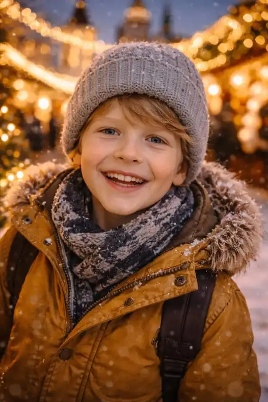 Rodinné fotenie v Košiciach počas sviatkov – workflow, efekty a detailné techniky úprav (časť 2.2)