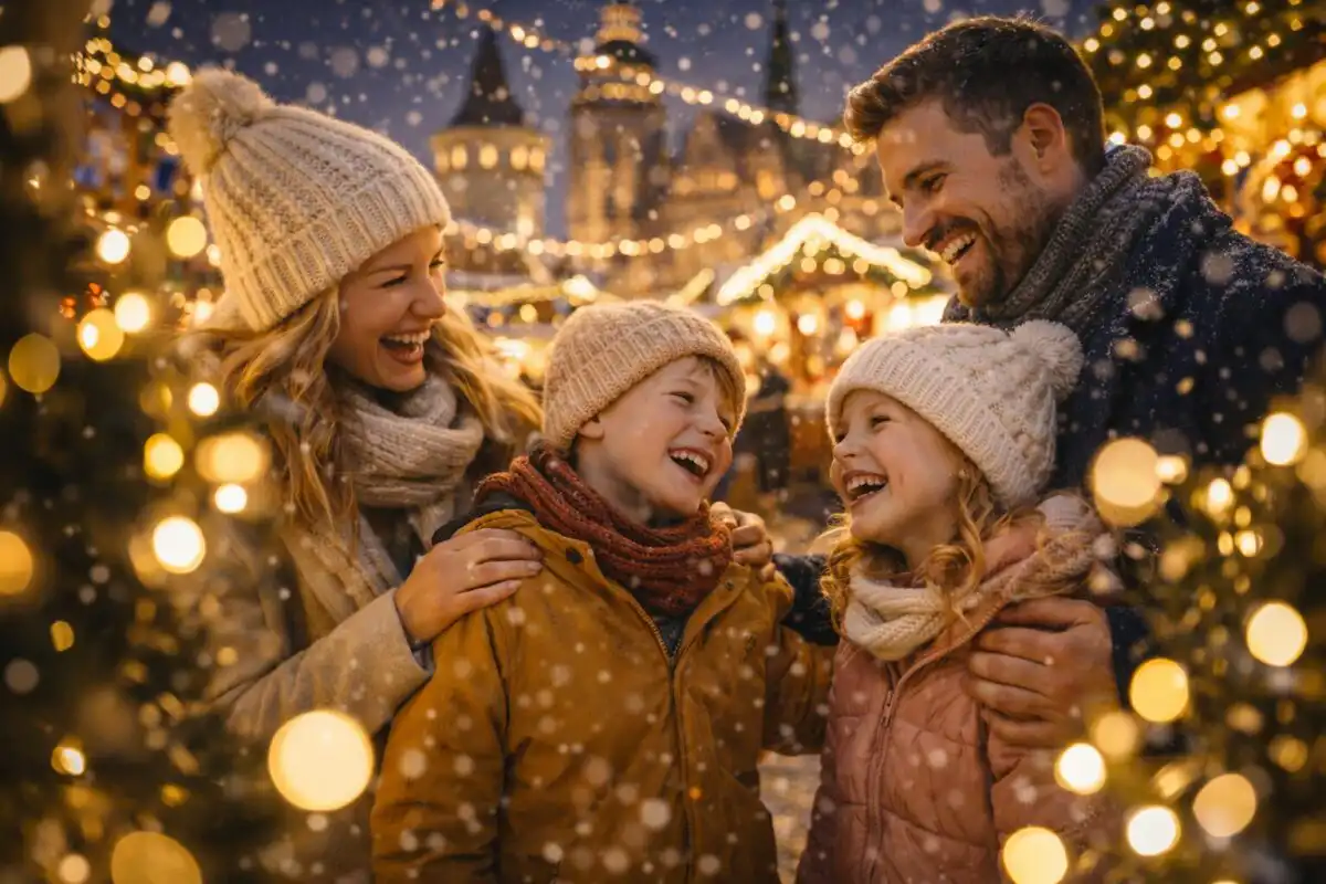 Rodinné fotenie v Košiciach počas sviatkov – workflow, kreatívne efekty a detailné techniky úprav (časť 2.2)