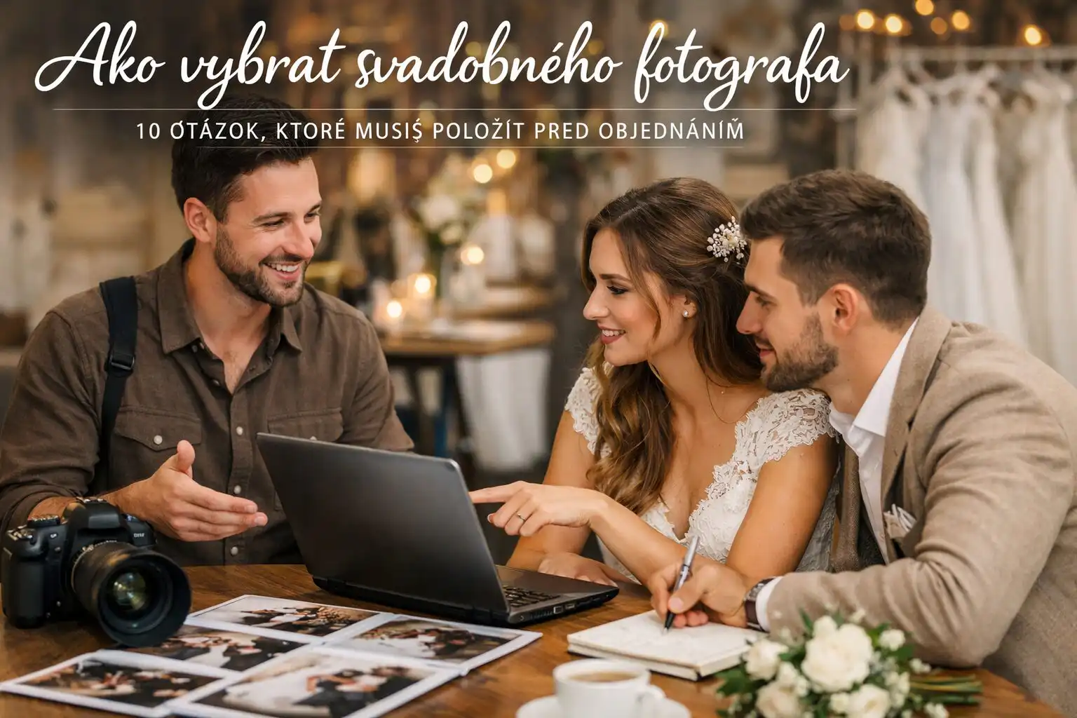 Usmev nevesty a ženícha