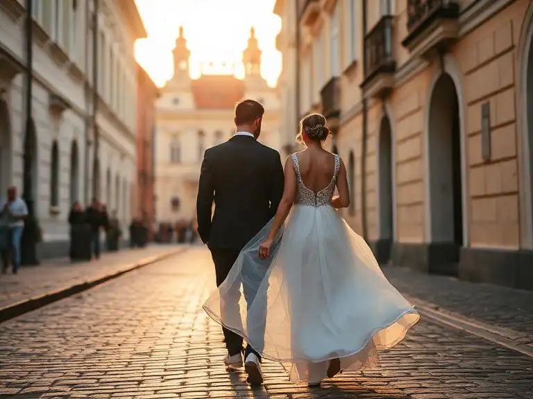 svadobne fotenie stare mesto bratislava