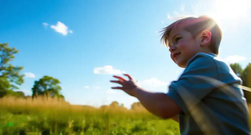 fotografovanie deti zly uhol silne slnko rozmazana detska fotografia