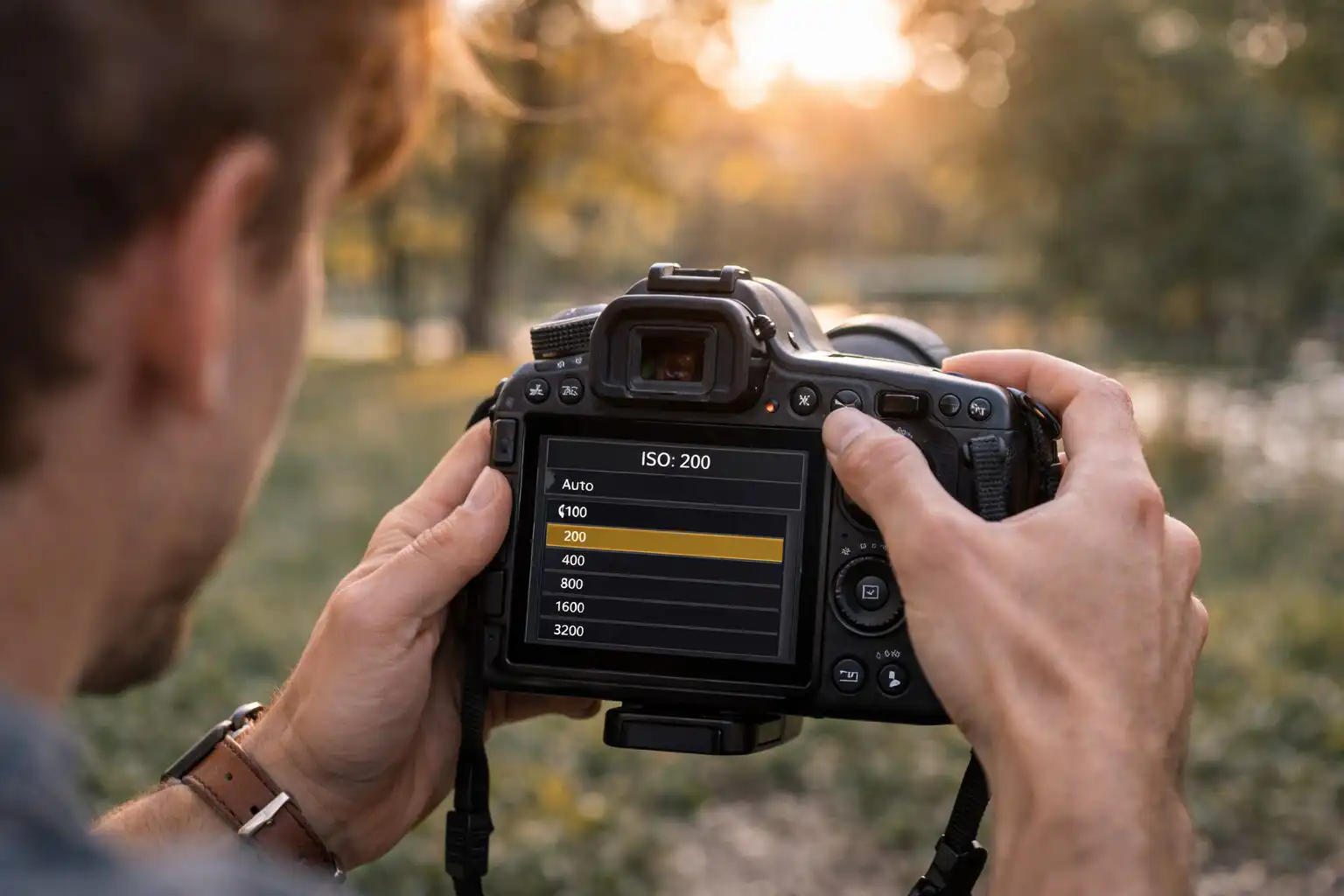 Nastavenie hodnoty ISO na digitálnom fotoaparáte pri fotografovaní v prirodzenom svetle