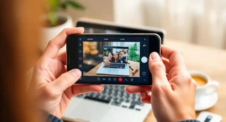 uprava fotografii z mobilu v aplikacii na editovanie fotografii