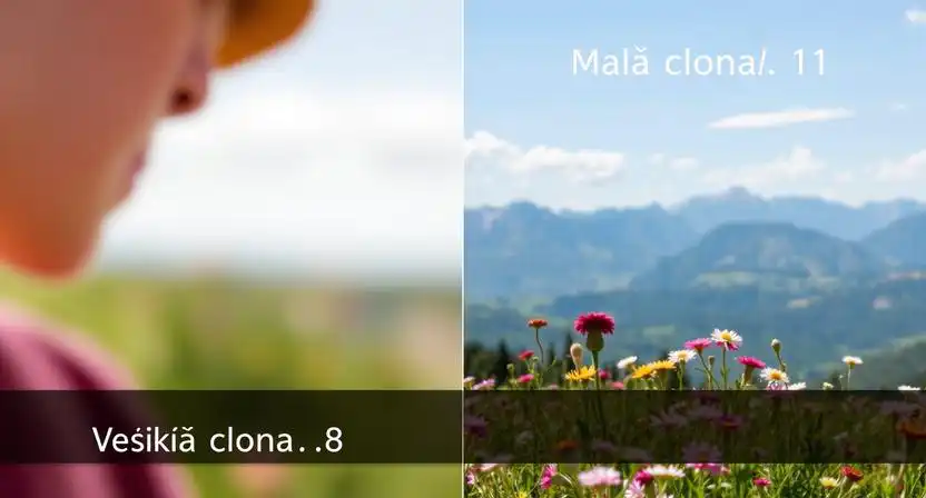 porovnanie velkej a malej clony fotografia rozmazane pozadie a ostra krajina