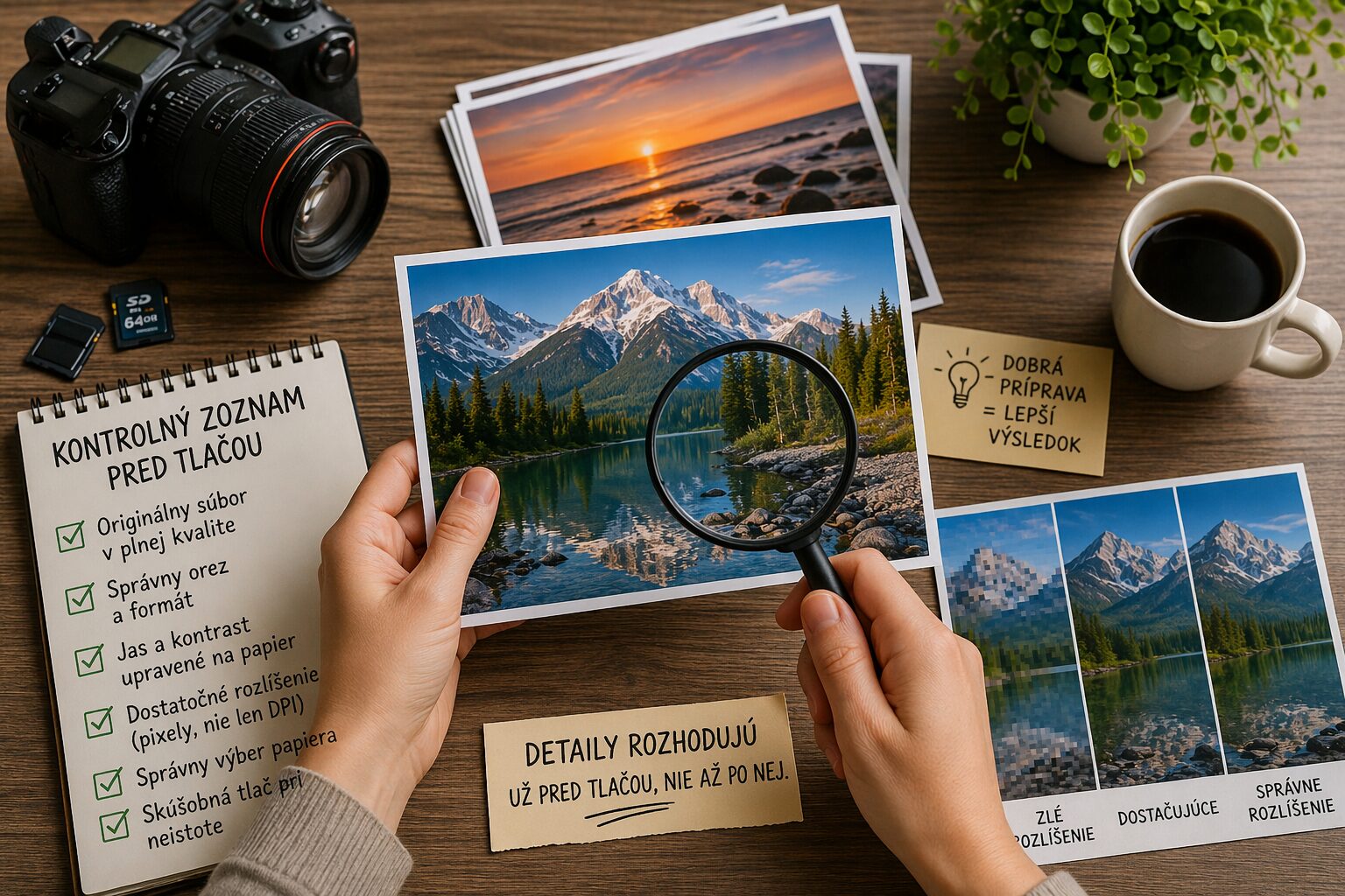 komprimovany subor a zla kvalita pri tlaci fotografie