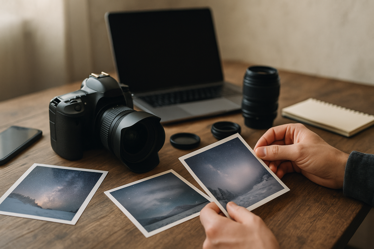 Fotografovanie v náročnom svetle a počasí - hviezdy bez trackeru