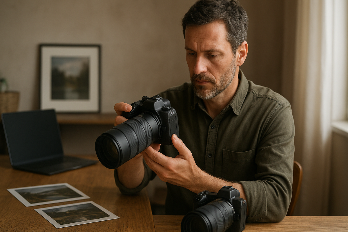 Editorialny vizual k teme Canon APS-C rumors 2026 bez loga a bez citatelneho textu