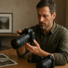 Editorialny vizual k teme Canon APS-C rumors 2026 bez loga a bez citatelneho textu