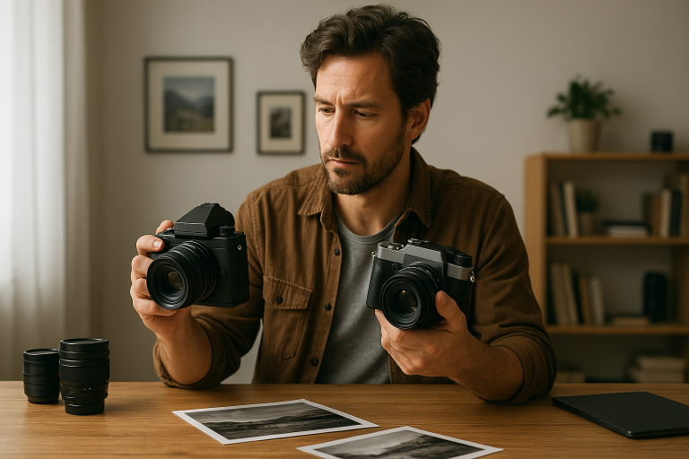 Editorialny vizual k teme Fujifilm trend 2026 bez loga a bez citatelneho textu